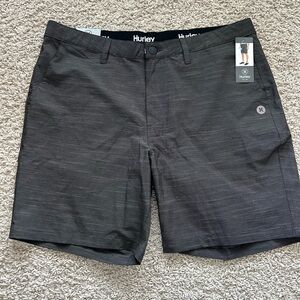 Hurley Men's Dark Gray Hybrid Shorts